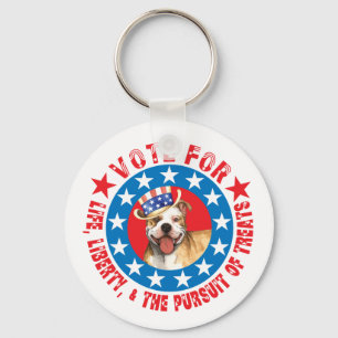 Vote for Pit Bull Key Ring