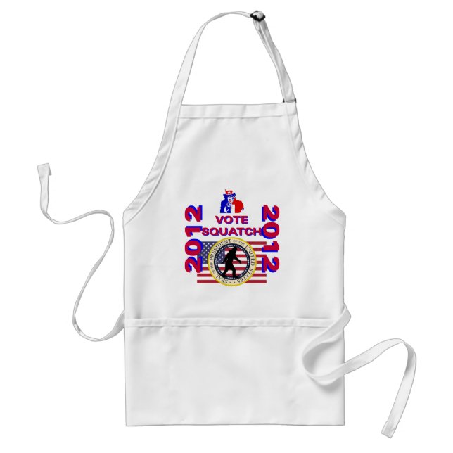 Vote for Squatch 2010 Standard Apron (Front)