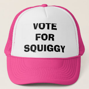 VOTE FOR SQUIGGY hat