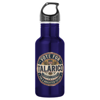 Vote for Talarico | Democrat Election 532 Ml Water Bottle