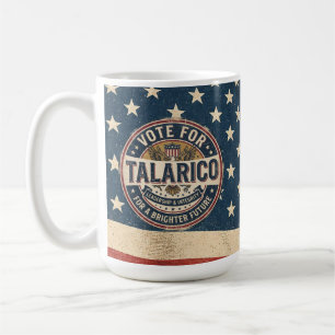 Vote for Talarico Democrat Election Coffee Mug