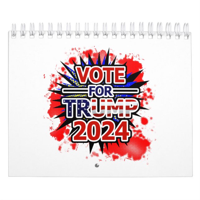 Vote for Trump 2024 Blast Calendar (Cover)