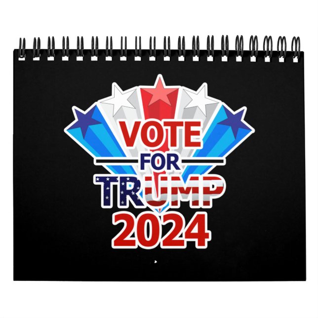 Vote for Trump 2024 Stars Calendar (Cover)