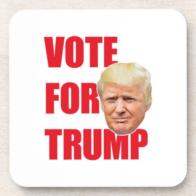 Vote for trump  coaster (Front)