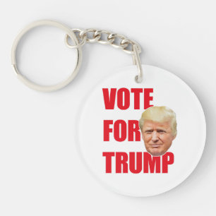 Vote for trump key ring