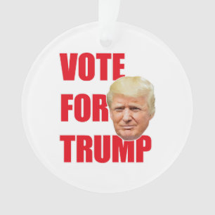 Vote for trump  ornament