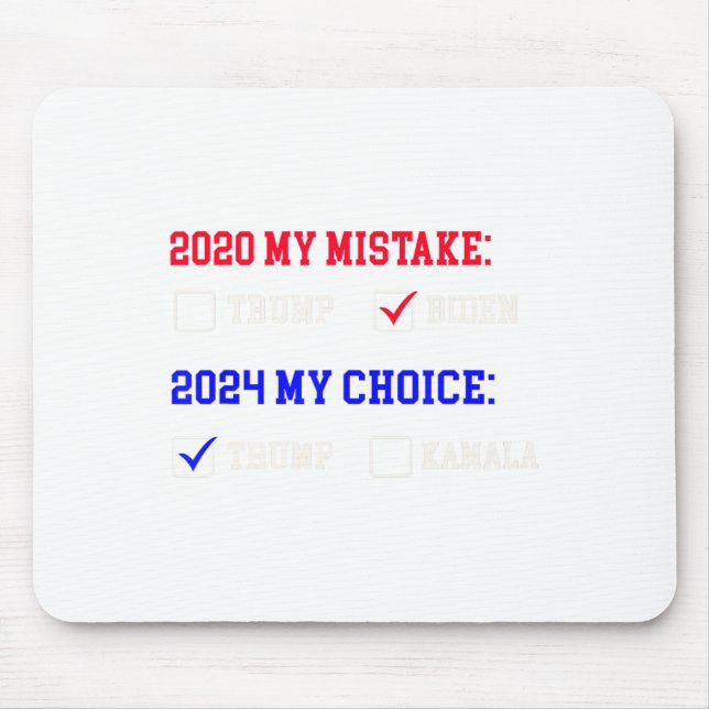 Vote For Trump - Peace For Future!  Mouse Mat (Front)