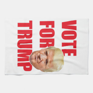 Vote for trump  tea towel