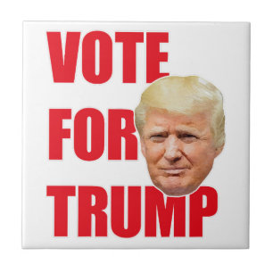 Vote for trump tile