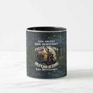 Vote FW FV HG Political Patriotic Trump Trumps Mug