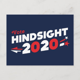 Vote Hindsight 2020 Postcard