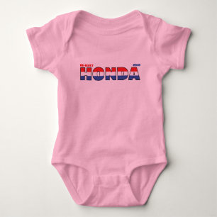 Vote Honda 2010 Elections Red White and Blue Baby Bodysuit