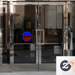 Vote In America Window Cling