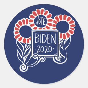 Vote Joe Biden 2020 Election Vote Biden Classic Round Sticker