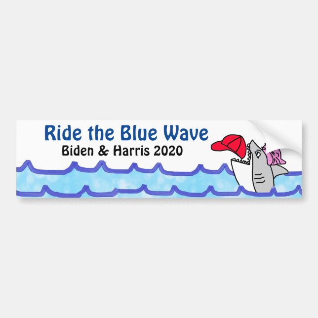 Vote Joe Biden and Kamala Harris 2020 Election Bumper Sticker (Front)