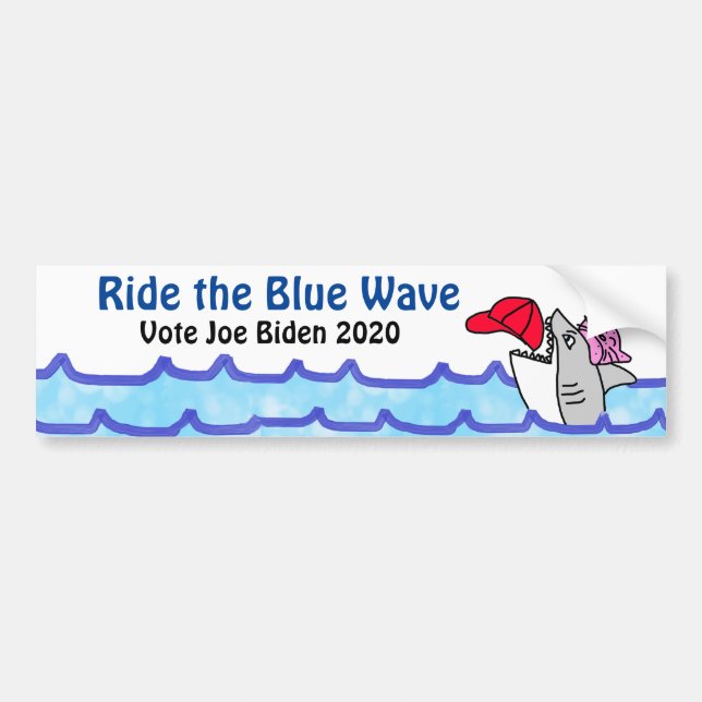 Vote Joe Biden Democrat US Election 2020 Bumper Sticker (Front)