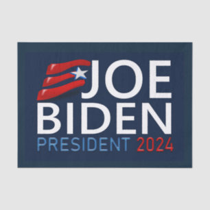 Vote Joe Biden President 2024 Election Tissue Paper