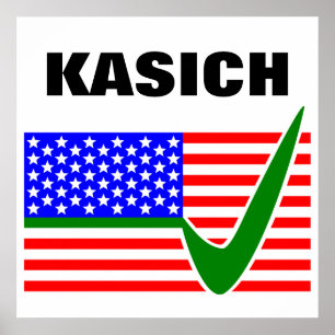 Vote John Kasich for President 2016 Poster