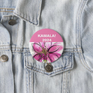 VOTE! Kamala 2024 7.5 Cm Round Badge