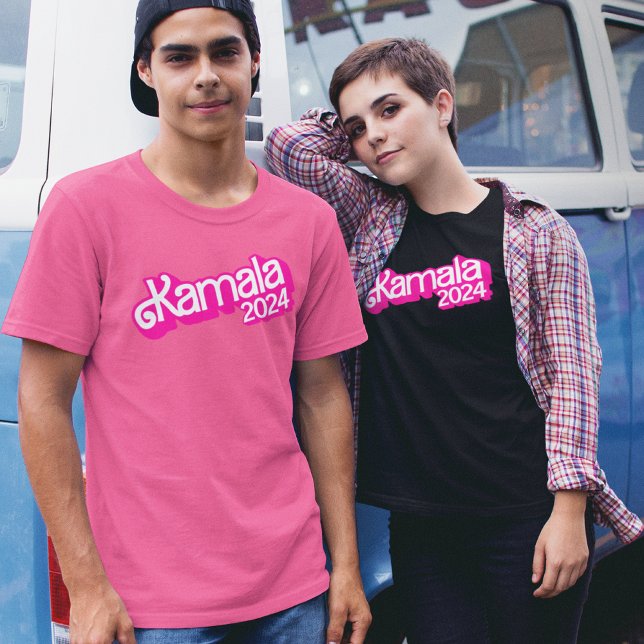 Vote Kamala Harris 2024 Hot Pink Logo T-Shirt (Creator Uploaded)