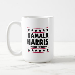 Vote Kamala Harris for President Blue Election Coffee Mug