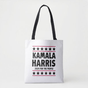 Vote Kamala Harris for President Blue Election Tote Bag