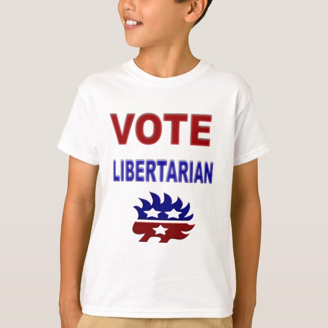 Vote Libertarian T-Shirt (Front)
