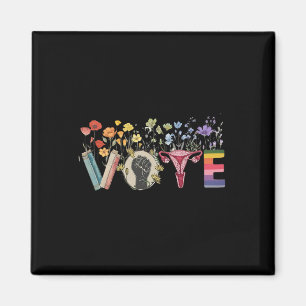 Vote Like Ruth Sent You Flowers Feminist Lgbt Prid Magnet