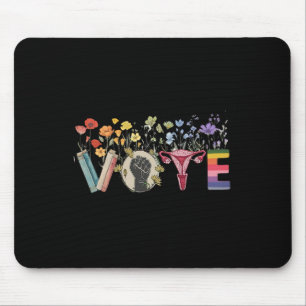 Vote Like Ruth Sent You Flowers Feminist Lgbt Prid Mouse Mat