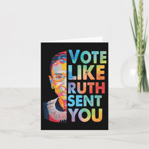 Vote Like Ruth Sent You Sticker Card