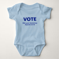 Vote like your democracy depends on it