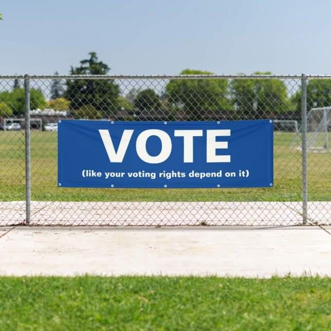 Vote like your voting rights depend on it banner (Insitu)