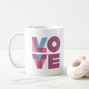 VOTE / LOVE Coffee Mug