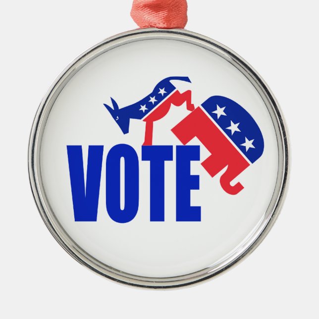 VOTE METAL TREE DECORATION (Front)