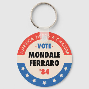 Vote Mondale/Ferraro '84 Key Ring