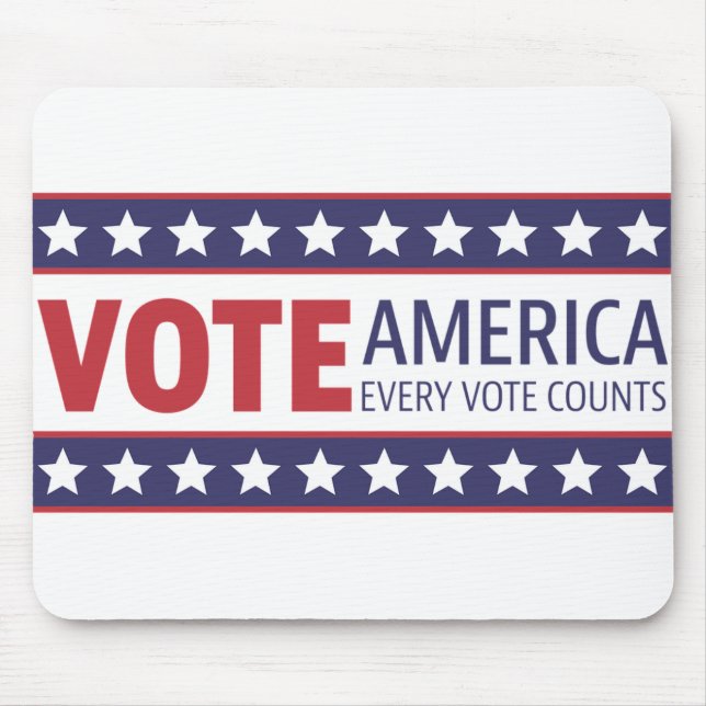 Vote Mouse Mat (Front)