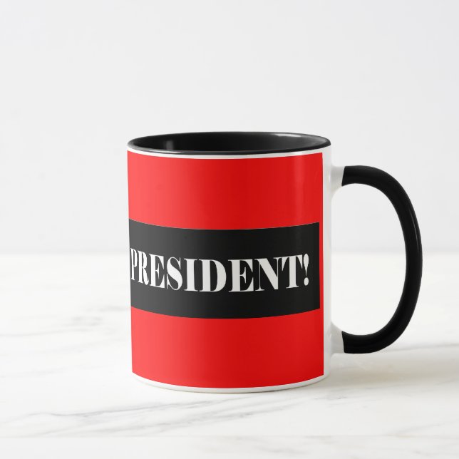 Vote No for President Mug (Right)