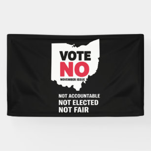Vote No November Issue 1 Banner