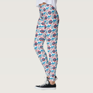 VOTE November 2020 Election Day USA Voting Ballot Leggings