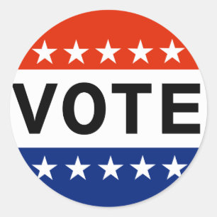 vote now stickers