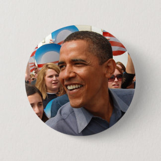 Vote Obama -08'- 6 Cm Round Badge