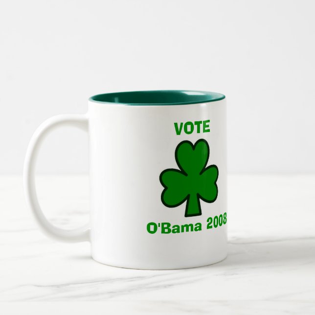 Vote O'Bama '08 Mug (Left)