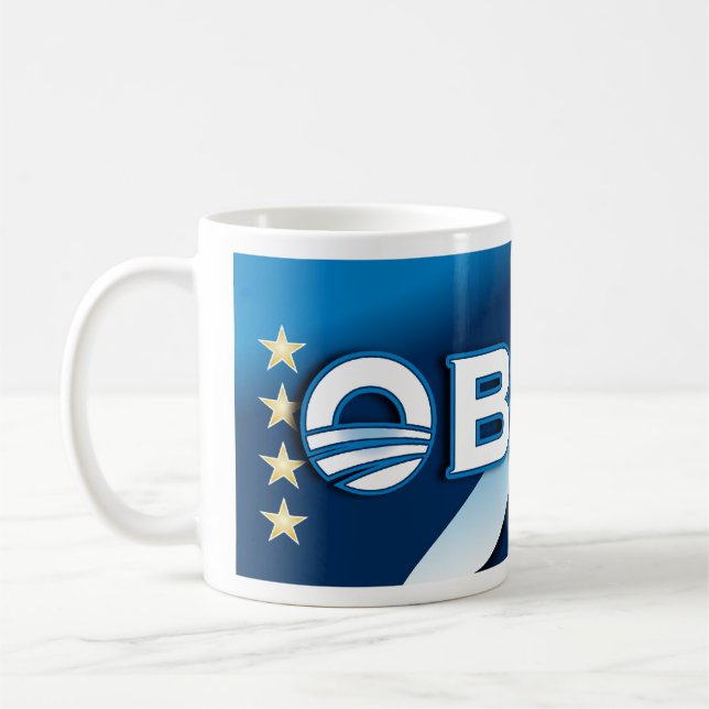 Vote OBAMA 2012 Mug (Left)