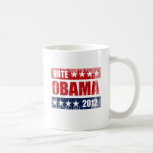 VOTE OBAMA 2012 SIGN Vintage.png Coffee Mug