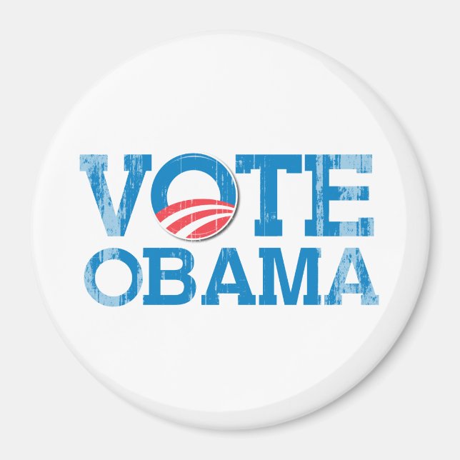 VOTE OBAMA 2012 - Vintage.png Magnet (Front)