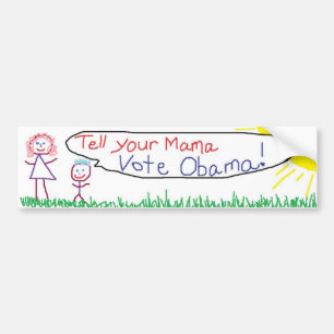 vote obama bumper sticker