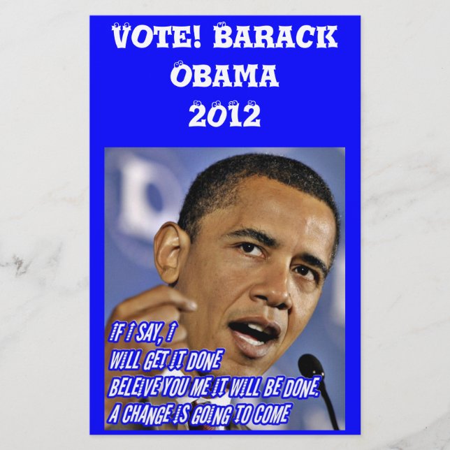 Vote!Obama_Flyer Flyer (Front)