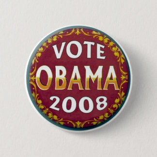 Vote Obama Retro Button