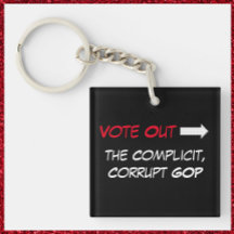 Vote Out the GOP Keychain