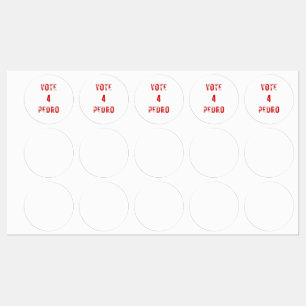 vote Pedro Napoleon funny election text